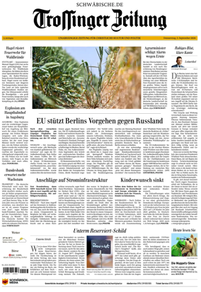 Cover of Trossinger Zeitung