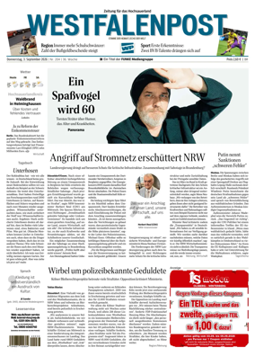 Cover of Westfalenpost (Brilon)