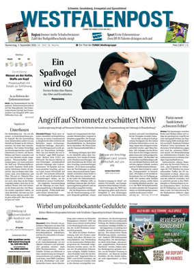 Cover of Westfalenpost (Ennepetal)