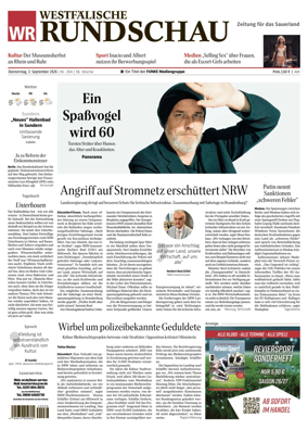 Cover of Westfalische Rundschau (Arnsberg)