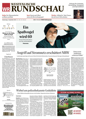 Cover of Westfalische Rundschau (Ennepetal)