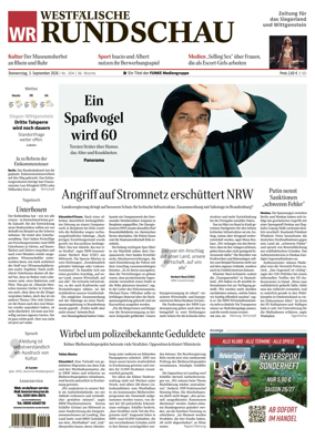 Cover of Westfalische Rundschau (Siegen)