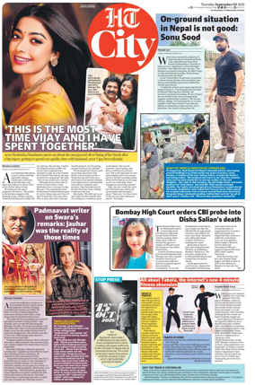 Cover of Hindustan Times (Chandigarh) - City