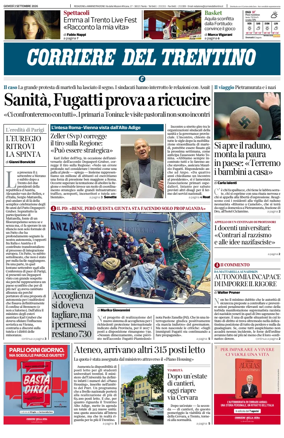 Cover of Corriere del Trentino