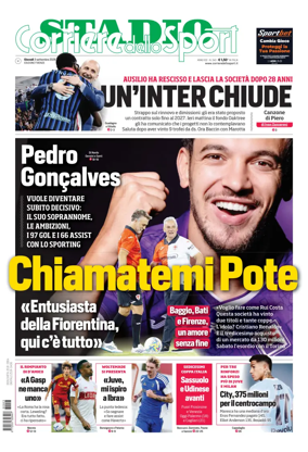 Cover of Corriere dello Sport Stadio (Firenze)