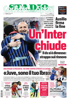 Cover of Corriere dello Sport Stadio (Nazionale)