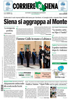Cover of Corriere di Siena