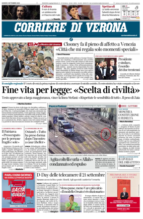Cover of Corriere di Verona
