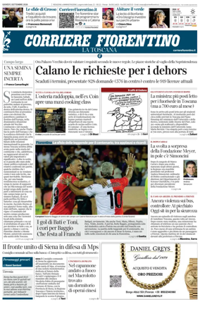 Cover of Corriere Fiorentino