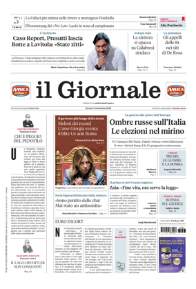 Cover of Il Giornale (Italy)