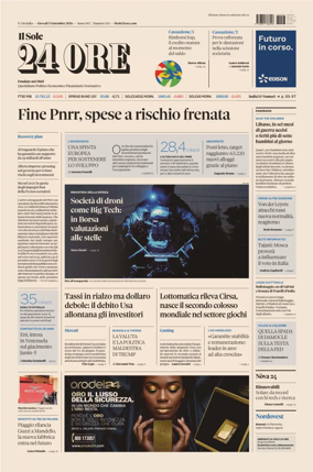 Cover of Il Sole 24 Ore