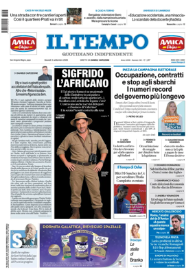 Cover of Il Tempo (Nazionale)