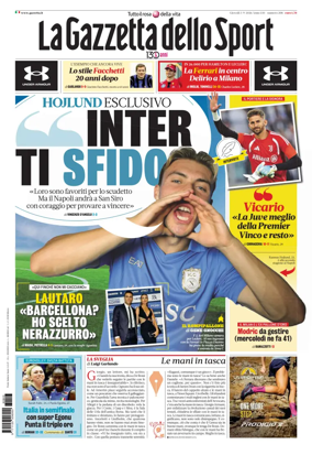 Cover of La Gazzetta dello Sport - Roma