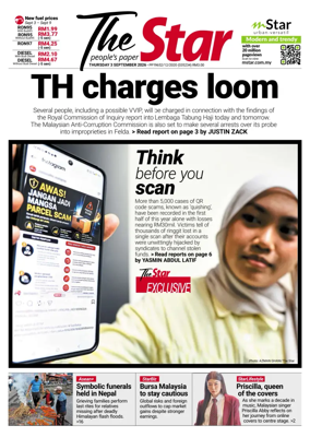 Cover of The Star Malaysia