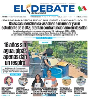 Cover of El Debate de Guamuchil