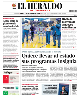 Cover of El Heraldo de Chihuahua