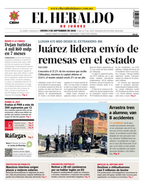 Cover of El Heraldo de Juarez