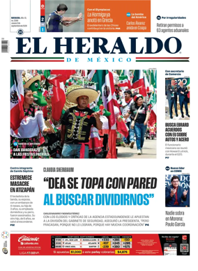 Cover of El Heraldo de Mexico