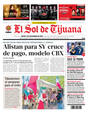 Cover of El Sol de Tijuana