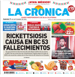 Cover of La Cronica