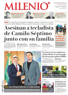 Cover of Milenio Edo de Mexico