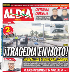Cover of Periodico Al Dia (Celaya)