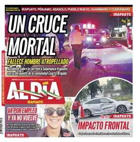 Cover of Periodico Al Dia (Irapuato)