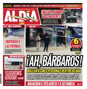 Cover of Periodico Al Dia (Leon)