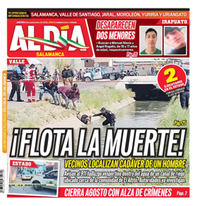 Cover of Periodico Al Dia (Salamanca)