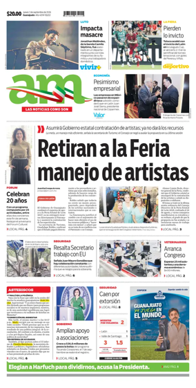 Cover of Periodico AM (Leon)