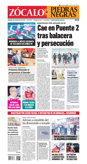Cover of Zocalo Piedras Negras