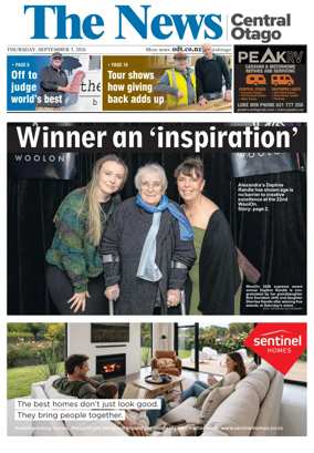 Cover of Central Otago News