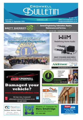 Cover of Cromwell Bulletin