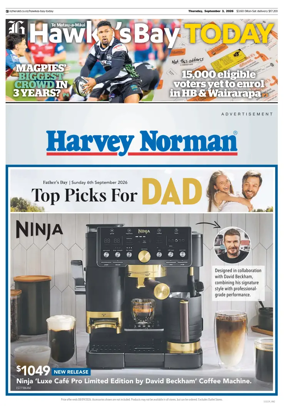 Cover of Hawke's Bay Today