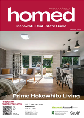 Cover of Homed Manawatu Standard