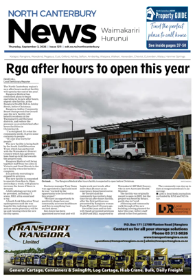 Cover of North Canterbury News