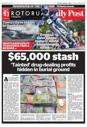 Cover of Rotorua Daily Post