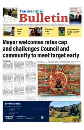 Cover of Taumarunui Bulletin