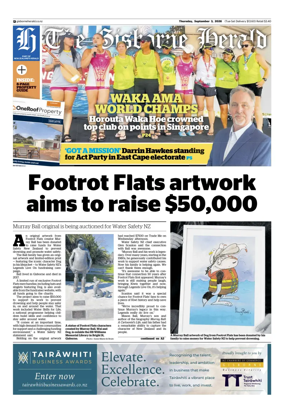 Cover of The Gisborne Herald