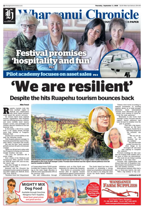 Cover of Whanganui Chronicle