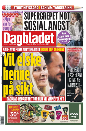 Cover of Dagbladet