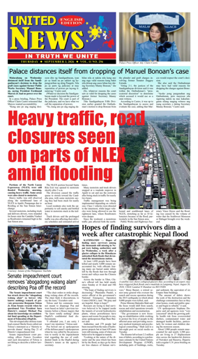 Cover of United News - English Edition