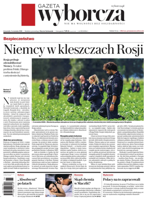 Cover of Gazeta Wyborcza