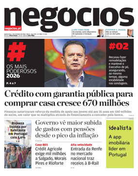 Cover of Jornal de Negocios