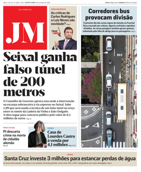 Cover of Jornal Madeira