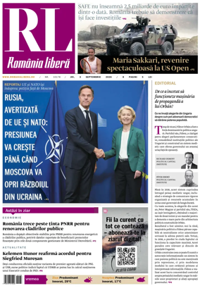 Cover of Romania Libera