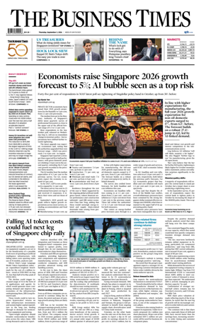 Cover of The Business Times