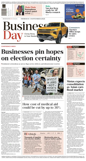 Cover of Business Day