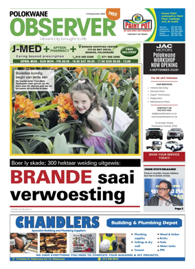 Cover of Polokwane Observer