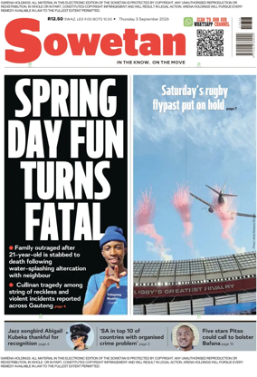 Cover of Sowetan